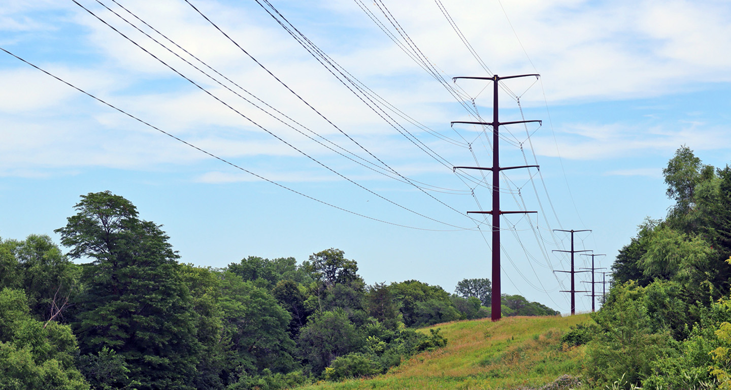 A monopole transmission line